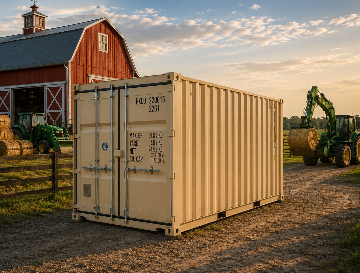 20ft standard shipping container