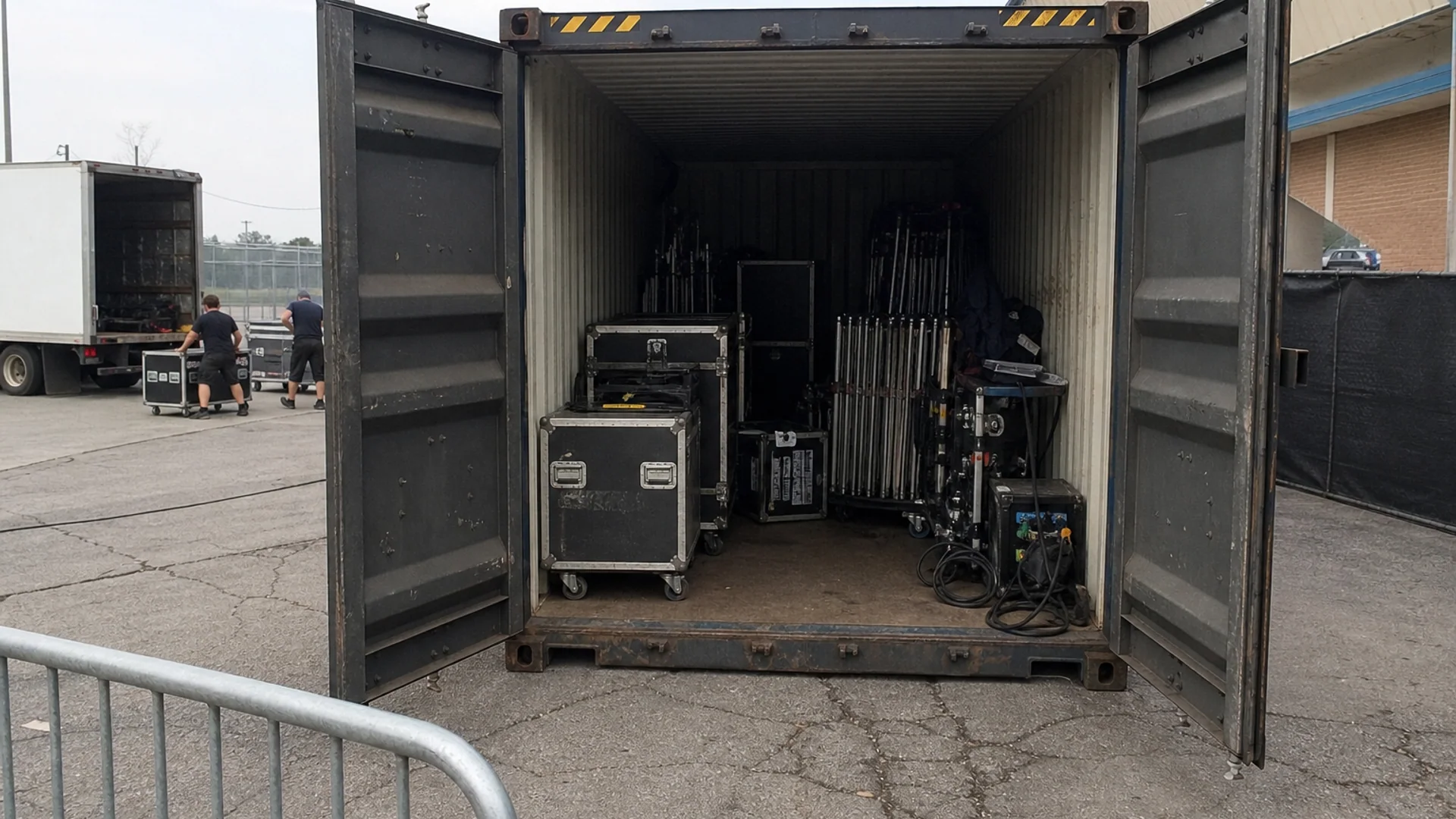 Events & Production shipping container storage