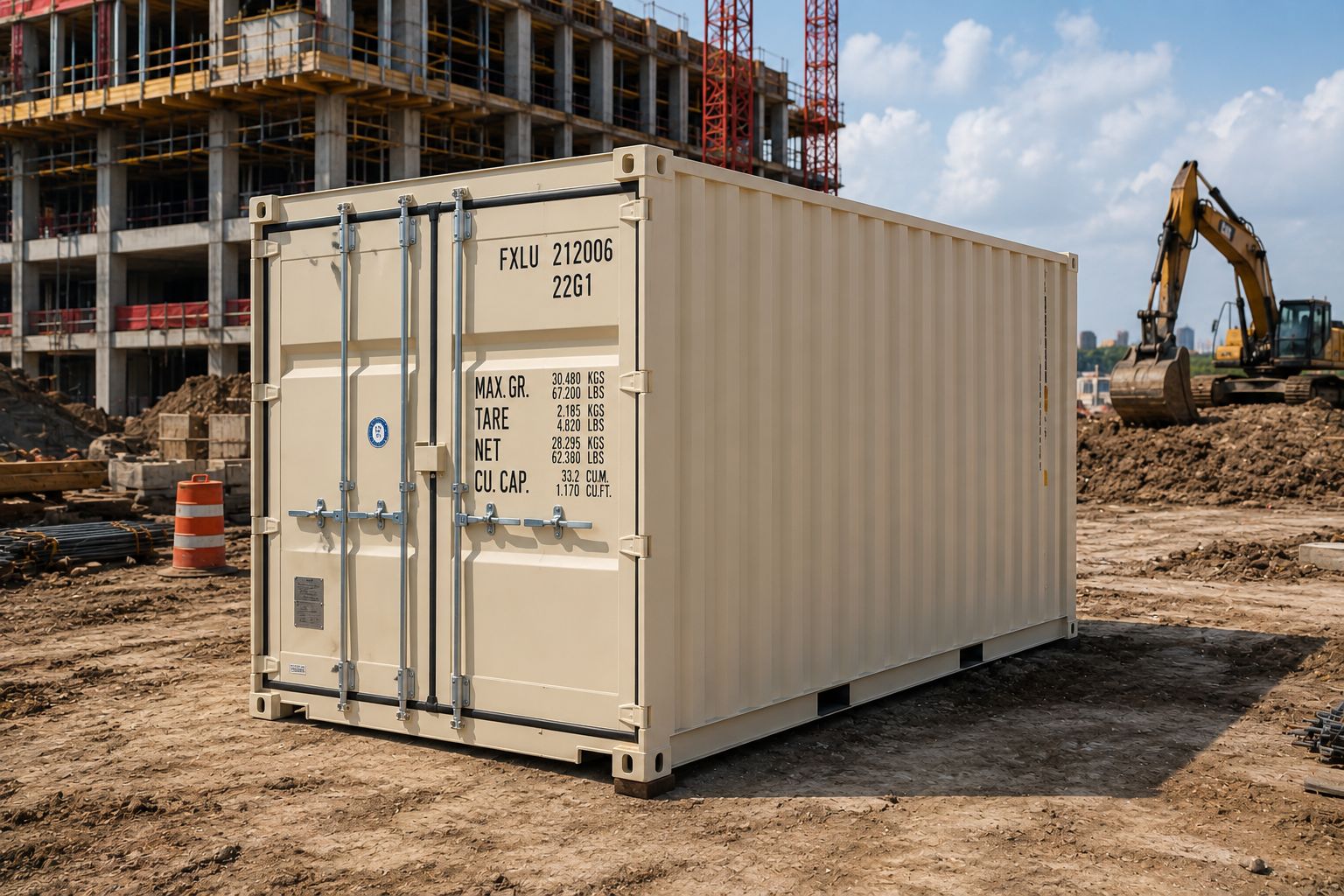 20ft standard shipping container