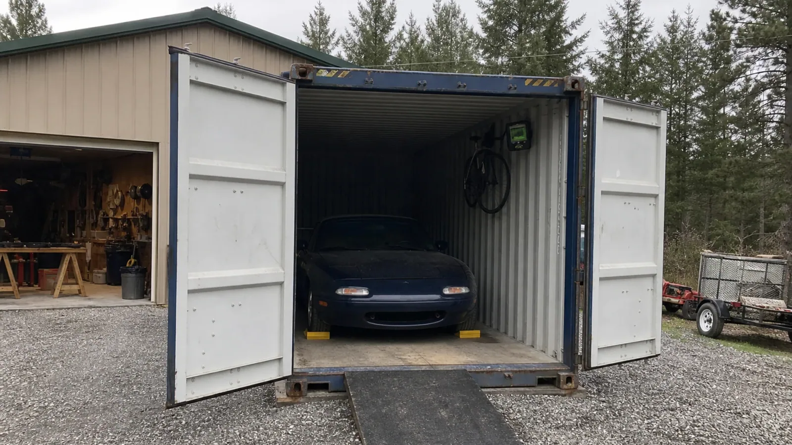 Vehicles & Recreation shipping container storage