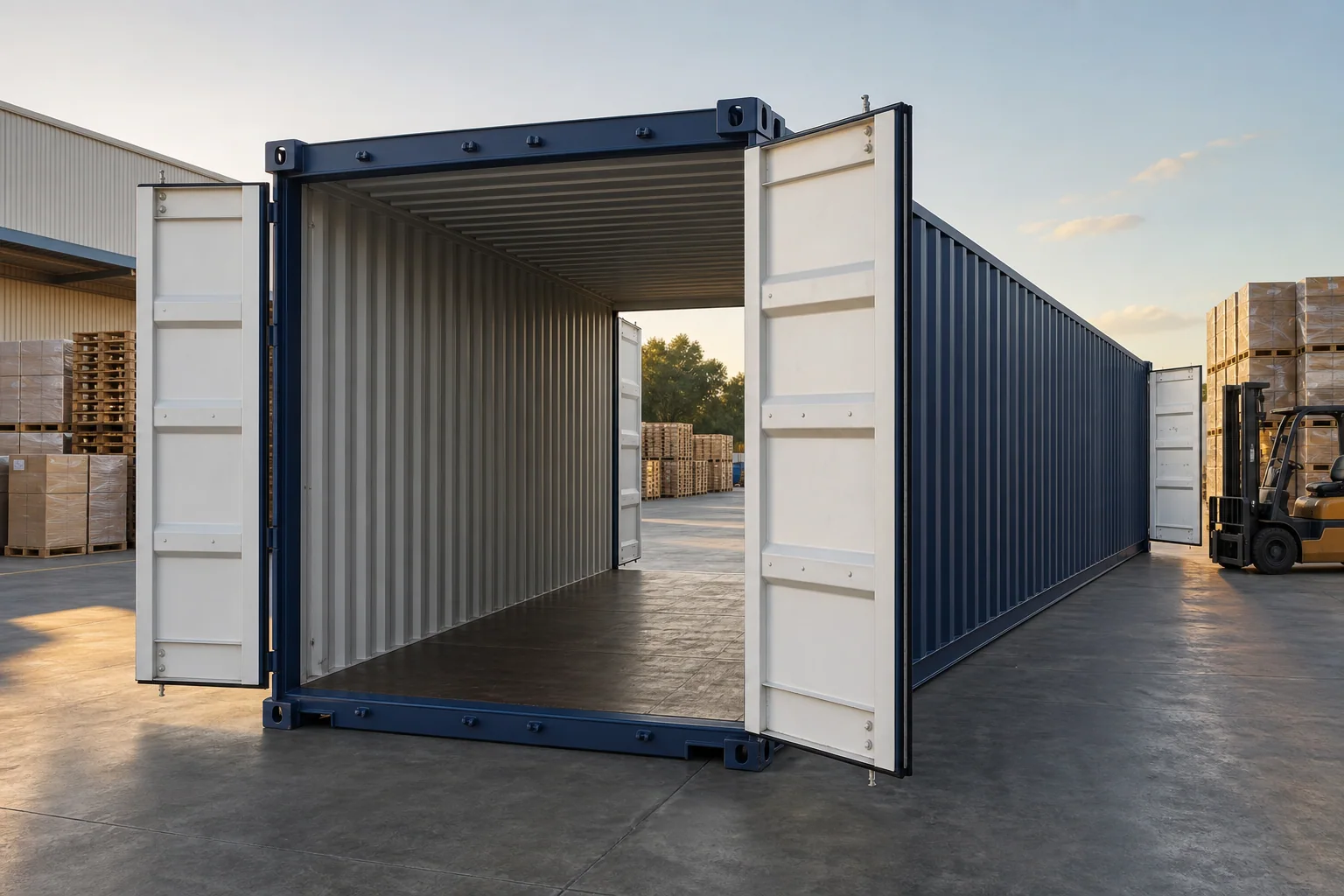 Double Door / Tunnel shipping container storage